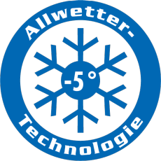 Icon der Allwetter-Technologie der TEROSON Dichtstoffe.